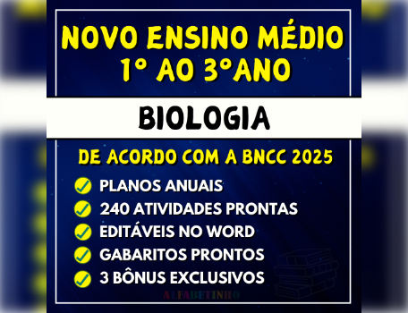 Planejamentos de Biologia ensino medio